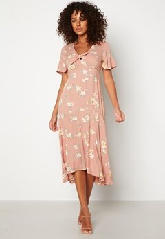 Happy Holly Therese dress Pink / Floral bubbleroom.se
