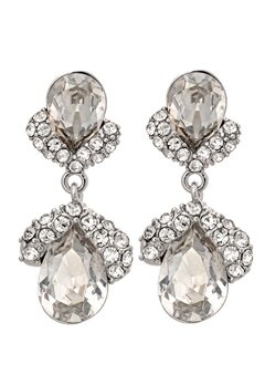 LILY AND ROSE Petite Grace Earrings Silvershade bubbleroom.se
