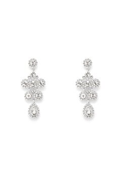 LILY AND ROSE Petite Kate Earrings Crystal bubbleroom.se