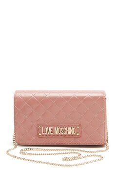 Love Moschino Small Quilted Chain Bag Pink bubbleroom.se