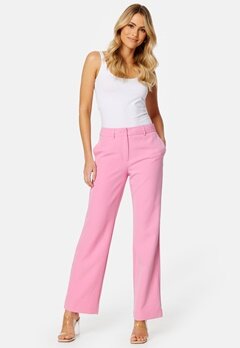 ONLY Lana-Berry Mid Straight Pant Fuchsia Pink bubbleroom.se