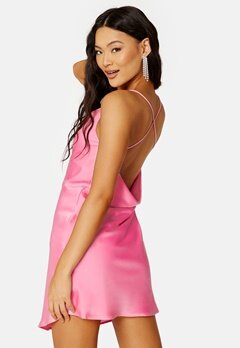 ONLY Primrose Satin Strap Dress Sachet Pink bubbleroom.se