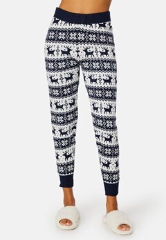 ONLY Xmas Comfy Snowflake Pant Night Sky Pattern:W. bubbleroom.se