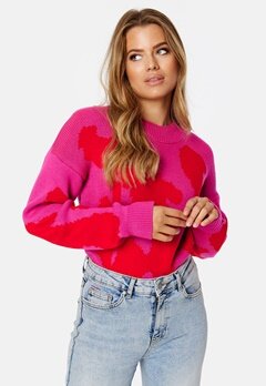 Trendyol Melissa Knitted Sweater Fuchsia bubbleroom.se