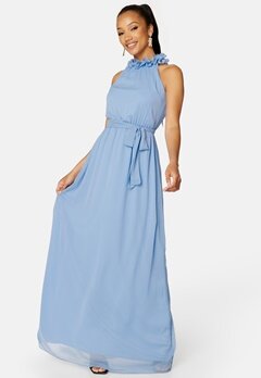 Trendyol Zuzana High Neck Dress Blue bubbleroom.se