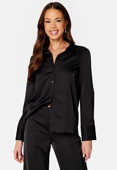 VERO MODA Felicia LS Shirt Black bubbleroom.se