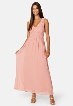 VILA Milina Long Dress Misty Rose
 bubbleroom.se