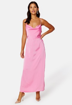 VILA Ravenna Strap Ankle Dress Begonia Pink Detail: bubbleroom.se