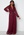 AngelEye Long Sleeve Sequin Dress Burgundy bubbleroom.se