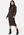 BUBBLEROOM CC Chunky knitted wool mix dress Brown bubbleroom.se