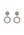 BUBBLEROOM Crystal earrings Silver coloured bubbleroom.se