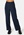 BUBBLEROOM Denice wide suit pants Dark blue bubbleroom.se
