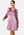BUBBLEROOM Elliana satin dress Dark old rose bubbleroom.se
