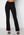 BUBBLEROOM Idarina soft flared suit trousers Black bubbleroom.se