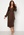 BUBBLEROOM Jolie Wrap Dress Brown bubbleroom.se