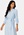 BUBBLEROOM Leona shirt dress Light blue / Offwhite bubbleroom.se