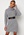 BUBBLEROOM Melissi knitted sweater dress Grey-blue bubbleroom.se
