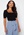 BUBBLEROOM Neija short sleeve top Black bubbleroom.se