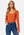 BUBBLEROOM Noelle knitted top Orange bubbleroom.se