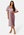 Bubbleroom Occasion Juliet Pleated Dress Dark dusty pink bubbleroom.se
