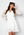 Bubbleroom Occasion Kaira chiffon dress White bubbleroom.se