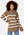 BUBBLEROOM Remy striped sweater Nougat / Striped bubbleroom.se