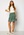 BUBBLEROOM Romina frill skirt Green / Patterned bubbleroom.se