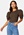 BUBBLEROOM Wesley puff sleeve top Brown bubbleroom.se