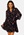 byTiMo Georgette Mini Dress 392 - Black Flower G bubbleroom.se