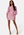 byTiMo Sequins Puff Sleeve Mini Dress 020 - Pink bubbleroom.se