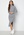 Calvin Klein Jeans Micro Branding Roll Neck Dress P3E Grey Heather bubbleroom.se