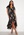 Chiara Forthi Nadine wrap flounce dress Black / Patterned bubbleroom.se