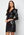 Chiara Forthi Vanni draped faux leather dress Black bubbleroom.se