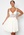 Christian Koehlert Glitter Mini Dress Ivory bubbleroom.se