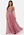 Christian Koehlert Maxi Glitter Plisse Dress Geranium Pink bubbleroom.se