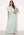 DRY LAKE Floral Long Dress 841 Mint White Wave bubbleroom.se