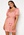 FOREVER NEW Ellie Jacquard Mini Dress Pastel Salmon bubbleroom.se