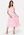 FOREVER NEW Sophie Tiered Midi Dress Plastic Pink bubbleroom.se