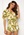 Girl In Mind Cecilla V Neck Playsuit Yellow Palm bubbleroom.se