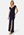 Goddiva Bardot Knot Front Maxi Dress Navy bubbleroom.se