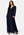 Goddiva Curve Long Sleeve Chiffon Maxi Curve Dress Navy bubbleroom.se