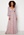 Goddiva Ditsy Long Sleeve Shirred Maxi Dress Blush bubbleroom.se