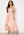 Goddiva Embellished High Low Maxi Dress Peach bubbleroom.se