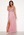 Goddiva Glitter Wrap Front Maxi Dress Pink bubbleroom.se