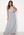 Goddiva Halterneck Chiffon Maxi Dress Grey bubbleroom.se