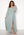 Goddiva Long Sleeve Chiffon Dress Sage Green bubbleroom.se