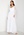 Goddiva Long Sleeve Floaty Maxi Dress White bubbleroom.se
