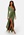 Goddiva Long Sleeve Maxi Dress Olive bubbleroom.se