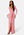 Goddiva Long Sleeve Maxi Dress Warm Pink bubbleroom.se