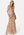 Goddiva Long Sleeve Sequin Maxi Dress Champagne bubbleroom.se